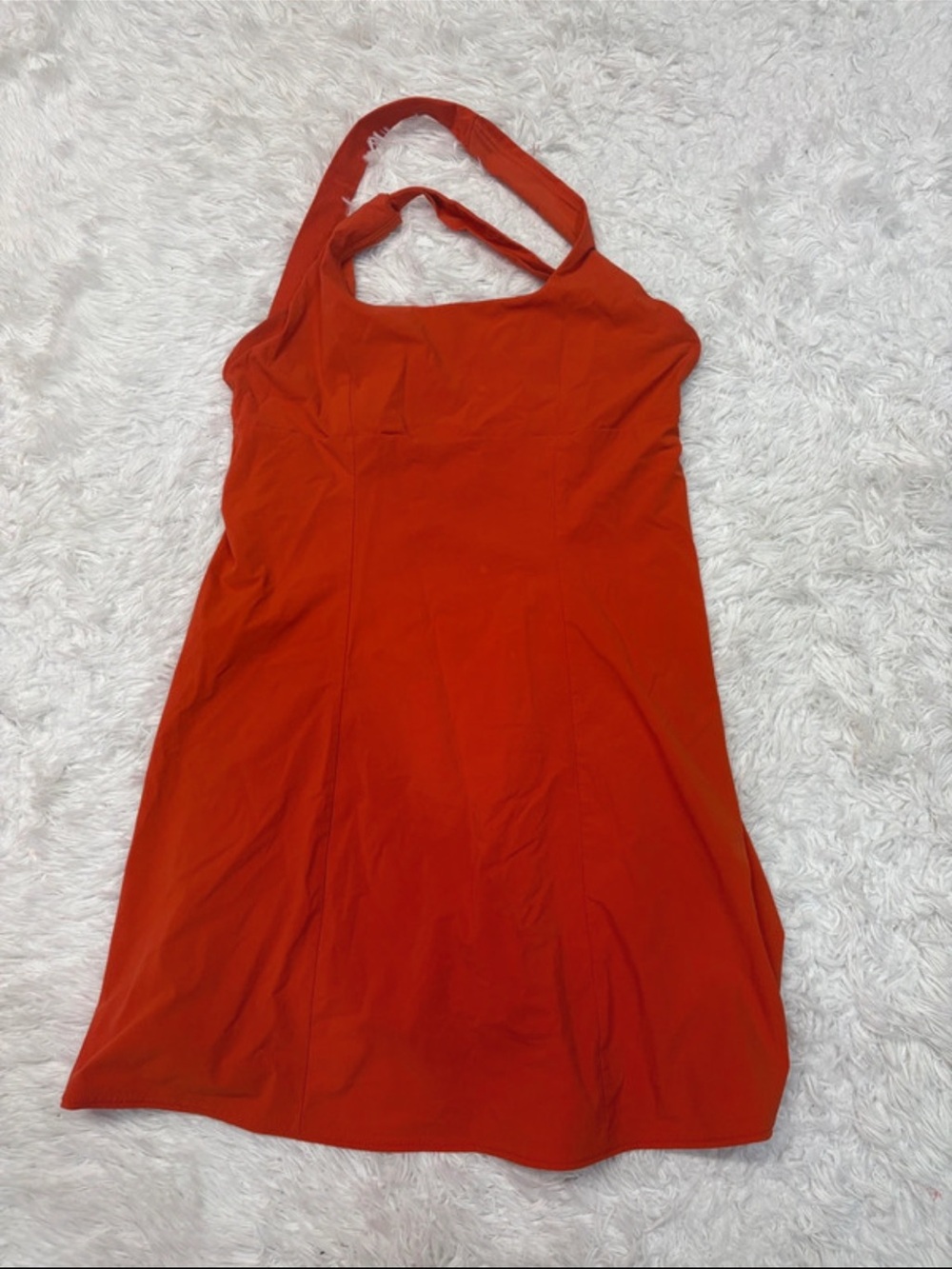 Outdoor voices orange active dress